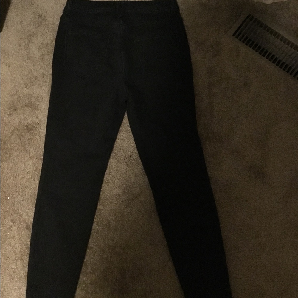 Black High-Waisted Pants
